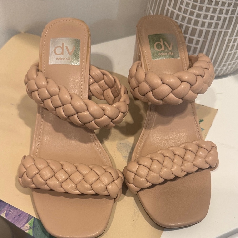 Dolce Vita Women's Braided Sandals in Tan